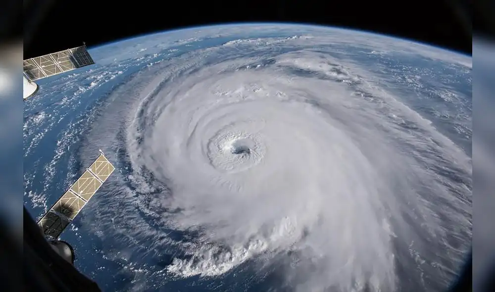 Máxima alerta en Estados Unidos: así se ve el huracán Florence desde el espacio [FOTOS Y VIDEO]