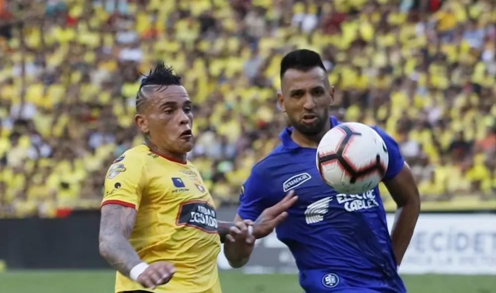 Emelec y Barcelona SC juegan por el Clásico del Astillero de la LigaPro de Ecuador. Foto: Liga Pro