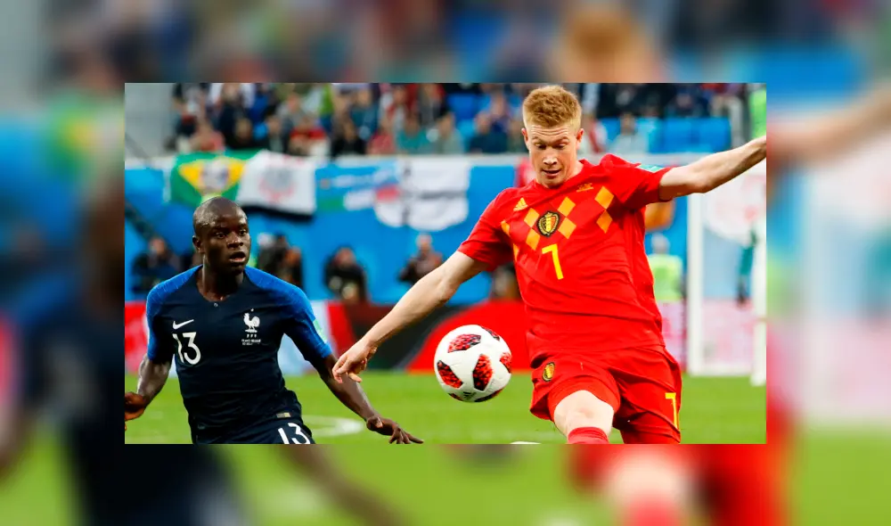 Francia le ganó 1-0 a Bélgica y avanzó a la final de Rusia 2018