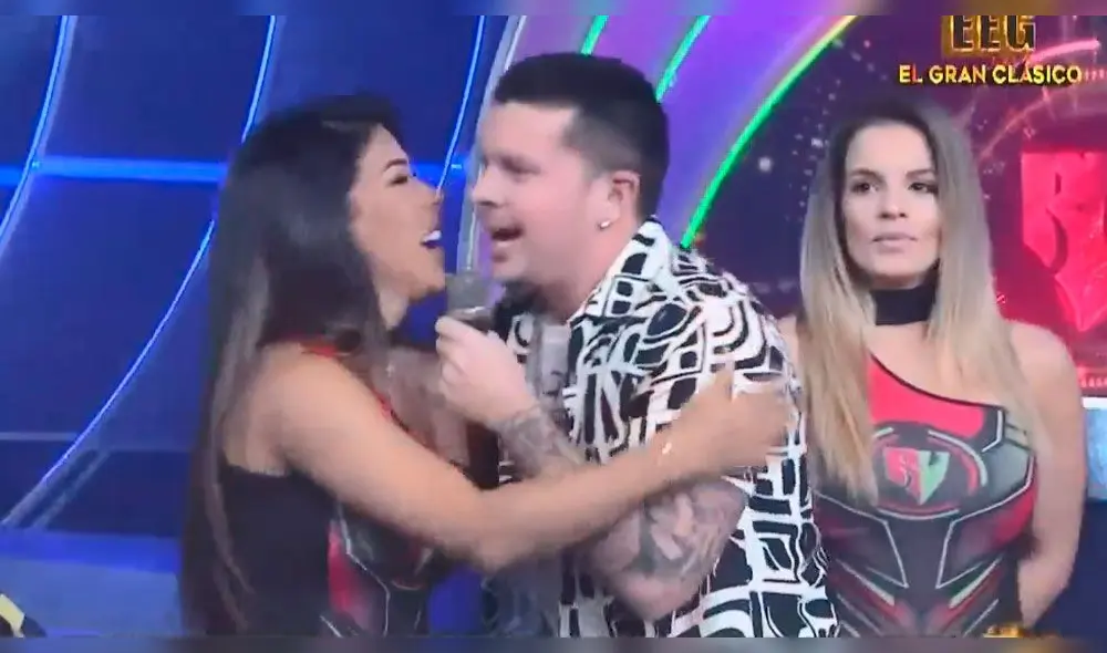 Regreso de Mario Hart a “Esto es Guerra” genera reacción extraña en Alejandra Baigorria Regreso de Mario Hart a “Esto es Guerra” genera reacción extraña en Alejandra Baigorria