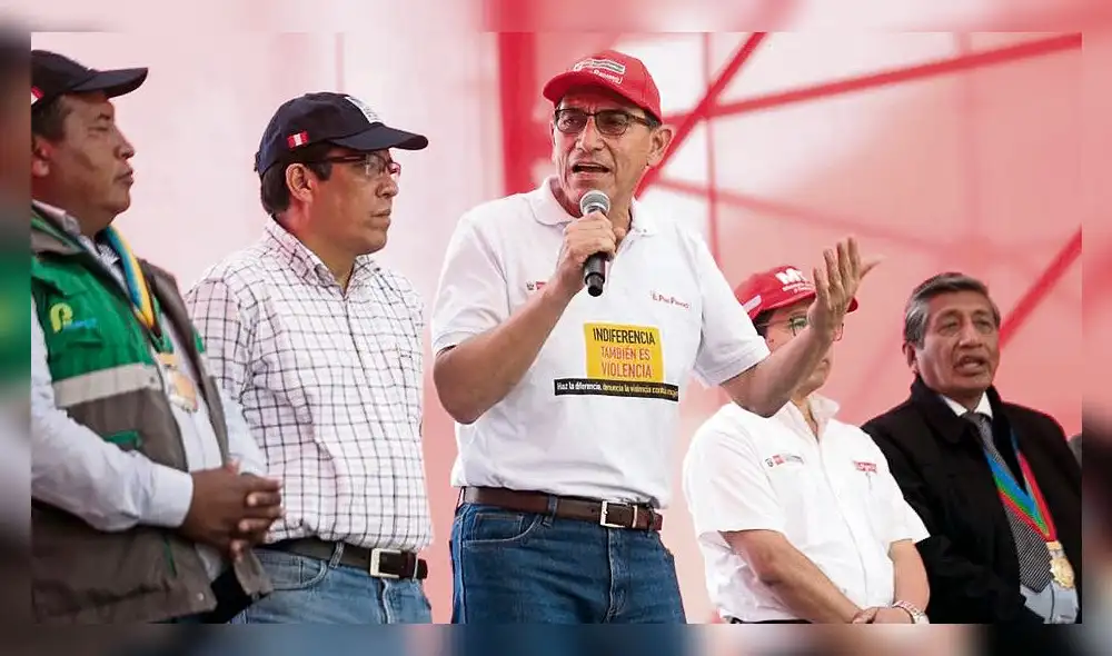 Moquegua: Archivan denuncia contra presidente Martín Vizcarra