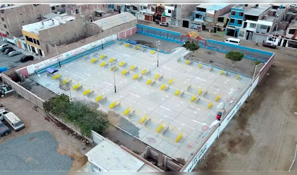 El centro temporal en el complejo comercial Juan Aurich no contaría con las condiciones sanitarias. El centro temporal en el complejo comercial Juan Aurich no contaría con las condiciones sanitarias.