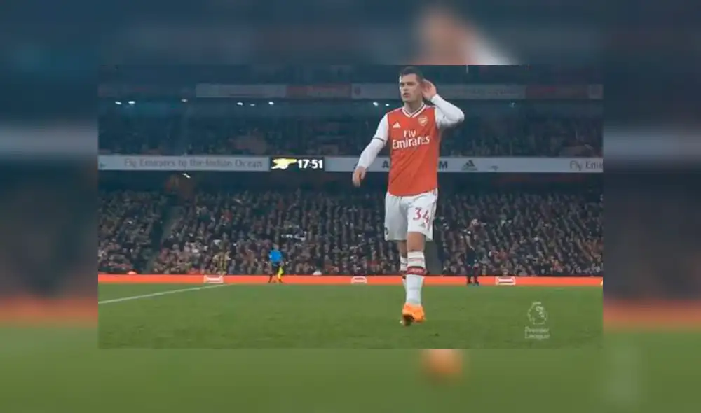 La prensa inglesa arremetió con todo al jugador suizo. Créditos: Captura de video La prensa inglesa arremetió con todo al jugador suizo. Créditos: Captura de video