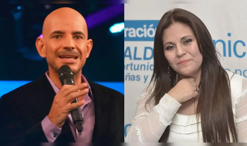 Ricardo Morán y Dina Paucar Ricardo Morán y Dina Paucar