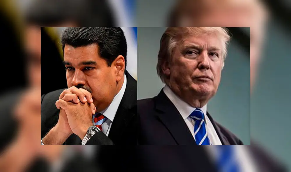 Donald Trump anunció que todos los activos en EE. UU. del régimen de Maduro fueron congelados. Foto: Composición Donald Trump anunció que todos los activos en EE. UU. del régimen de Maduro fueron congelados. Foto: Composición