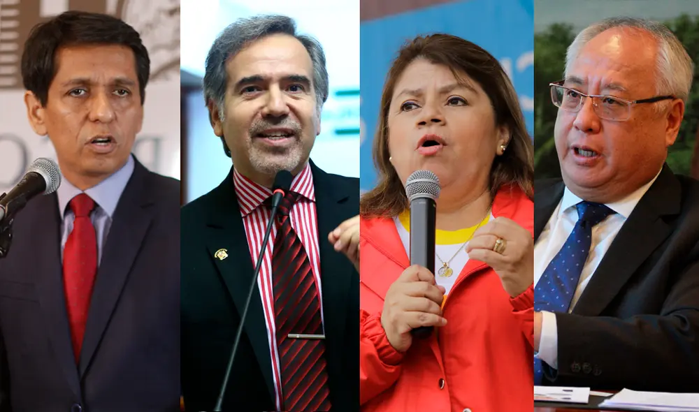 Jorge Meléndez, Francisco Petrozzi, Zulema Tomás y Juan Carlos Liu son los que renunciaron al Gabiente Ministerial en el periodo de interregno. Composición: la República.
