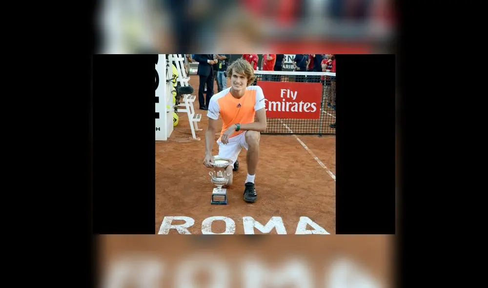Zverev se graduó en Roma