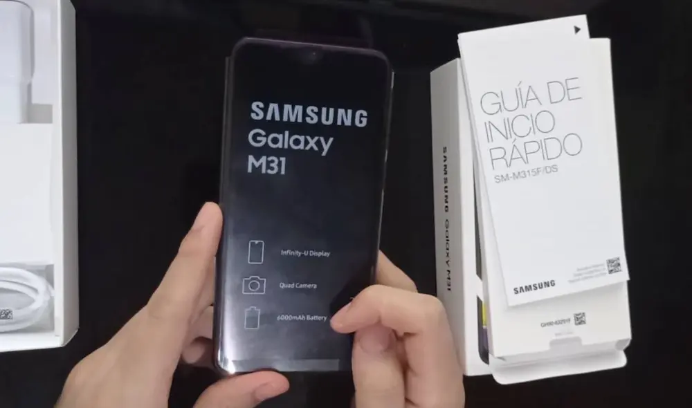 Acompáñanos en nuestro primer vistazo del Samsung Galaxy M31, un gama media con cámara de 64 MP. Foto: Benjamín Marcelo/La República Acompáñanos en nuestro primer vistazo del Samsung Galaxy M31, un gama media con cámara de 64 MP. Foto: Benjamín Marcelo/La República