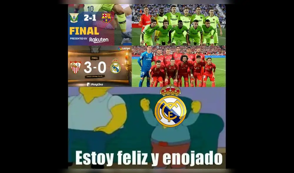 Vía Facebook, memes se burlan de derrota del Real Madrid ante Sevilla [FOTOS]