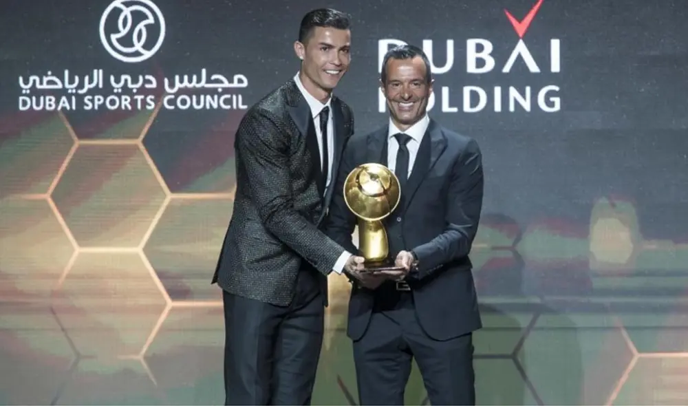 Cristiano Ronaldo y Jorge Mendes se comprometieron en la lucha contra el coronavirus en Portugal. Foto: Marca.