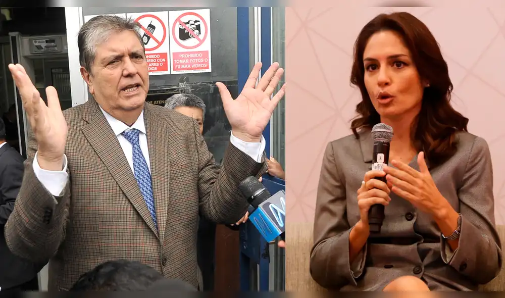Mávila Huertas arremete contra Alan García y le pide “respeto” hacia el país