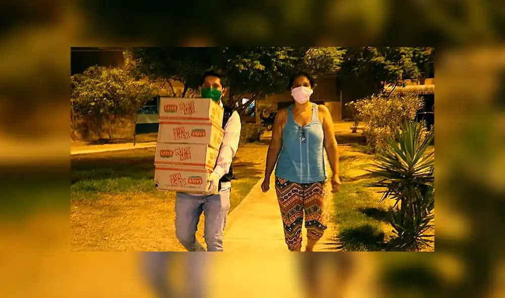 Pobladores dicen no haber recibido ni canastas ni bonos. Foto: Municipalidad de Comas.