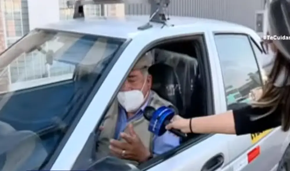 Hombre dijo que se estacionó en la ciclovía porque había recibido una llamada y aprovechó que en el carril no había sol. (Foto: Captura de video / Panorama) Hombre dijo que se estacionó en la ciclovía porque había recibido una llamada y aprovechó que en el carril no había sol. (Foto: Captura de video / Panorama)