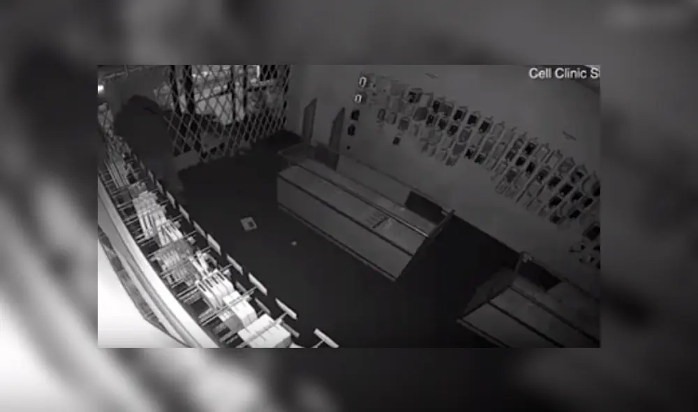 Desliza hacia la izquierda para ver el blooper del ladrón que se volvió viral en Facebook.