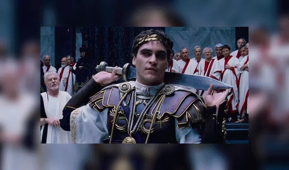 Cómodo, el recordado papel de Joaquin Phoenix en la película ‘Gladiador’