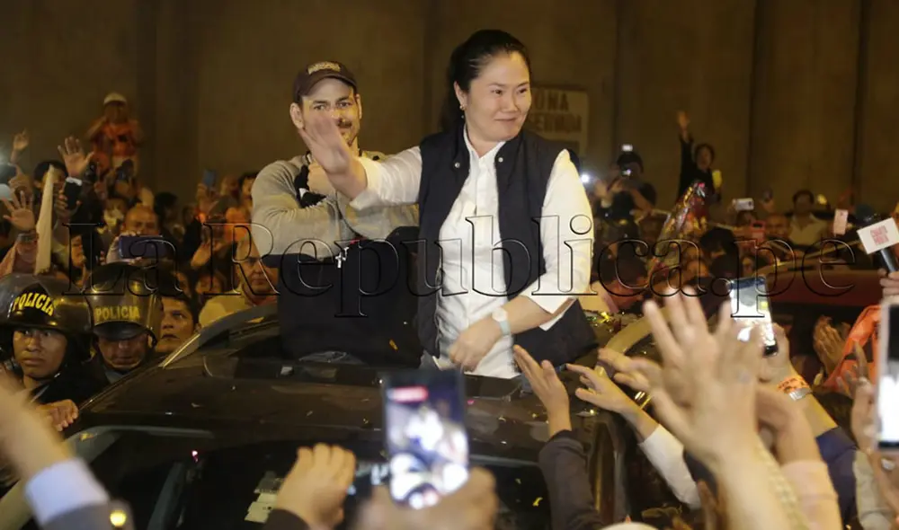 Keiko Fujimori salió de penal de Chorrillos tras cumplir prisión preventiva Keiko Fujimori salió de penal de Chorrillos tras cumplir prisión preventiva