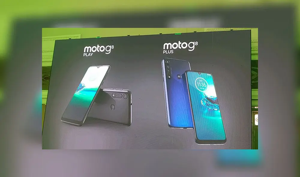 Presentación de los Moto G8 Plus y Moto G8 Play. Presentación de los Moto G8 Plus y Moto G8 Play.