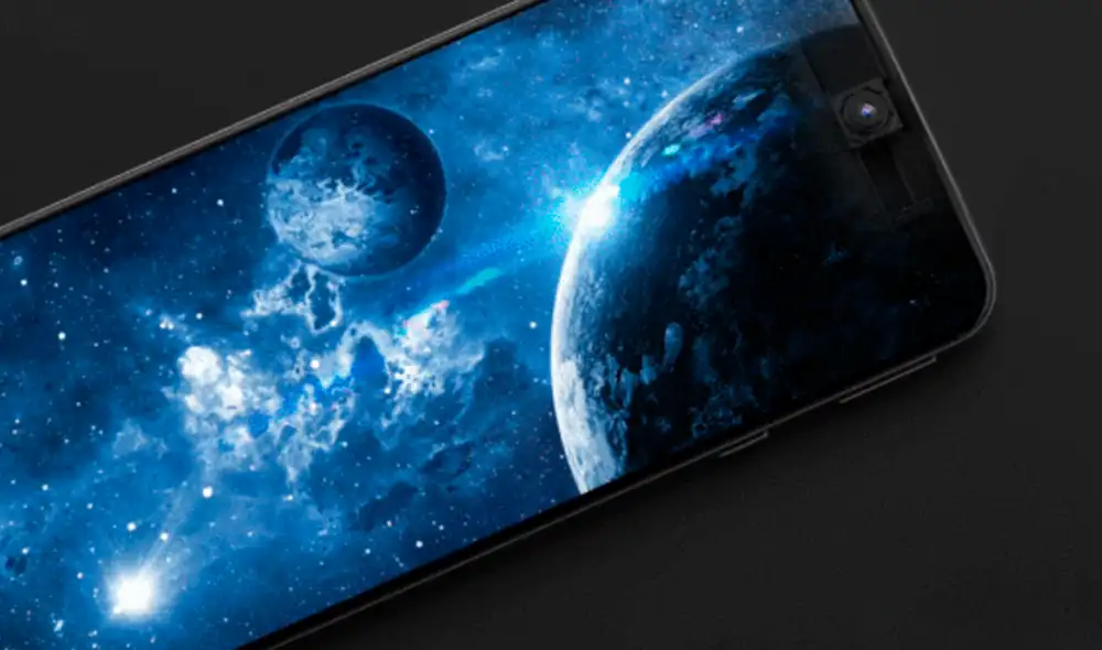 ZTE anuncia que será el primer fabricante en lanzar oficialmente un smartphone con cámara bajo el panel. | Foto: Visionox