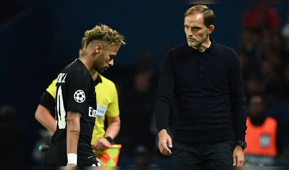 El técnico del PSG fue directo con Neymar sobre su futuro. Foto: AFP. El técnico del PSG fue directo con Neymar sobre su futuro. Foto: AFP.