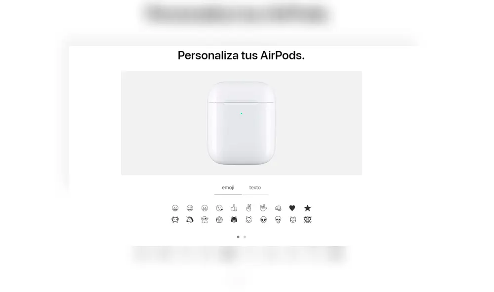 Ahora podrás personalizar la funda de los AirPods con diferentes emojis.