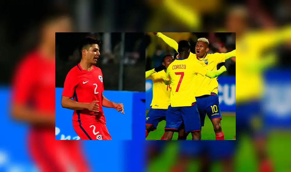 Ecuador vs. Chile: 'Tricolor' y 'La Roja' igualaron 1-1 por Sudamericano Sub 20