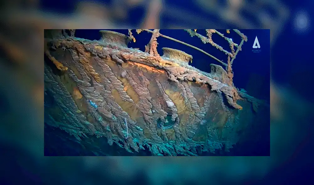 Revelan imágenes inéditas de los restos del Titanic a más de 100 años de su naufragio [FOTOS Y VIDEO]