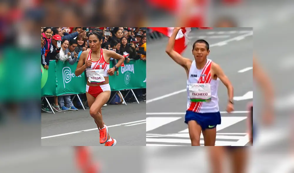 Gladys Tejeda y Christian Pacheco se llevaron la medalla de oro en la Maratón de los Juegos Panamericanos Lima 2019.