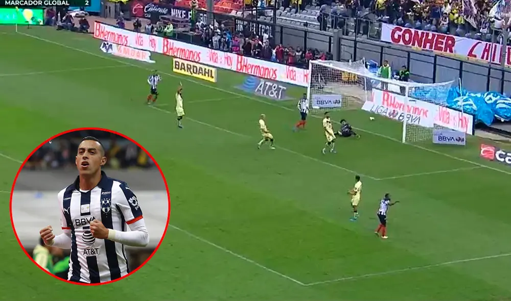 Rogelio Funes Mori descontó para Monterrey e iguala la llave de la final del Apertura Liga MX 2019 con América. | Foto: TUDN Rogelio Funes Mori descontó para Monterrey e iguala la llave de la final del Apertura Liga MX 2019 con América. | Foto: TUDN