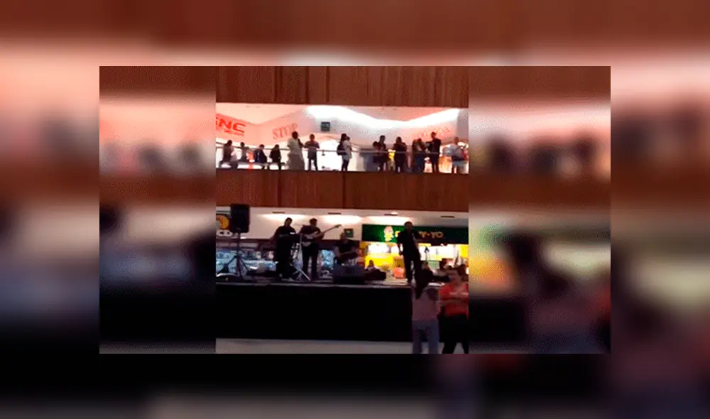 Facebook viral: Centro comercial se inunda y músicos aprovechan en tocar canción de 'Titanic' [VIDEO]