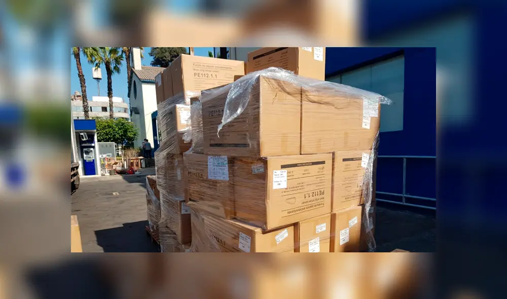 Hospital Almenara recibe 13 toneladas de equipos de protección personal [FOTOS] 