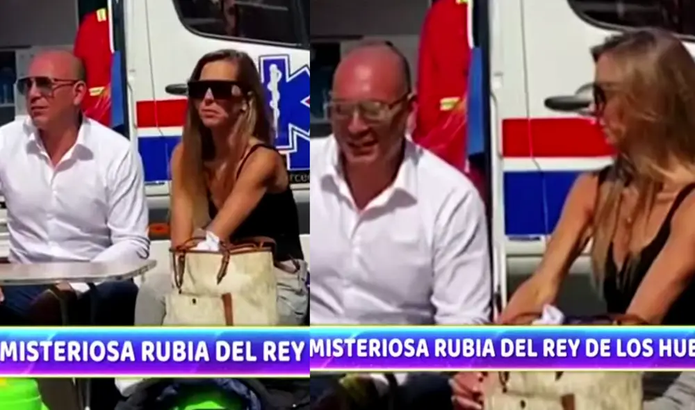Rafael Fernández niega nuevo romance con joven rubia. Foto: captura de ATV Rafael Fernández niega nuevo romance con joven rubia. Foto: captura de ATV