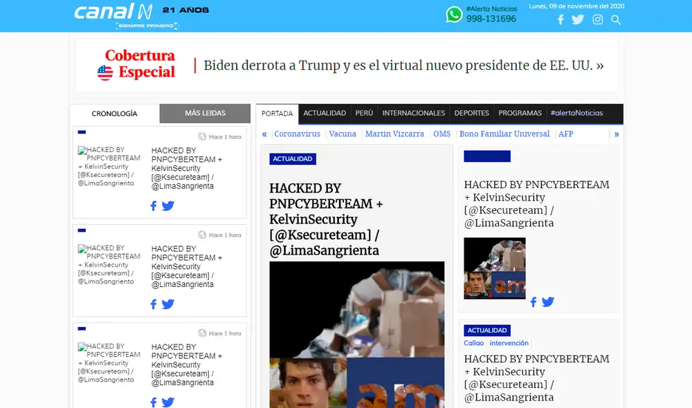 canal n hackers