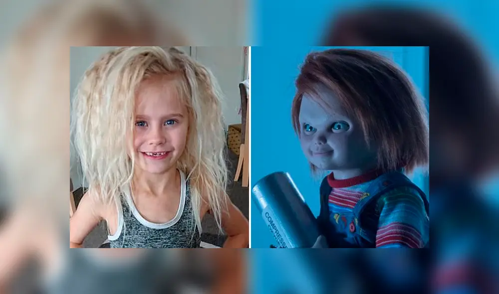 Facebook viral: la llaman "Chucky" por extraña enfermedad que convirtió su cabello negro a rubio lleno de frizz [FOTOS] 