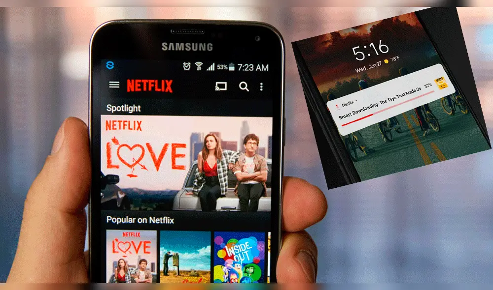 Descargar series y películas de Netflix al celular ahora será de forma automática