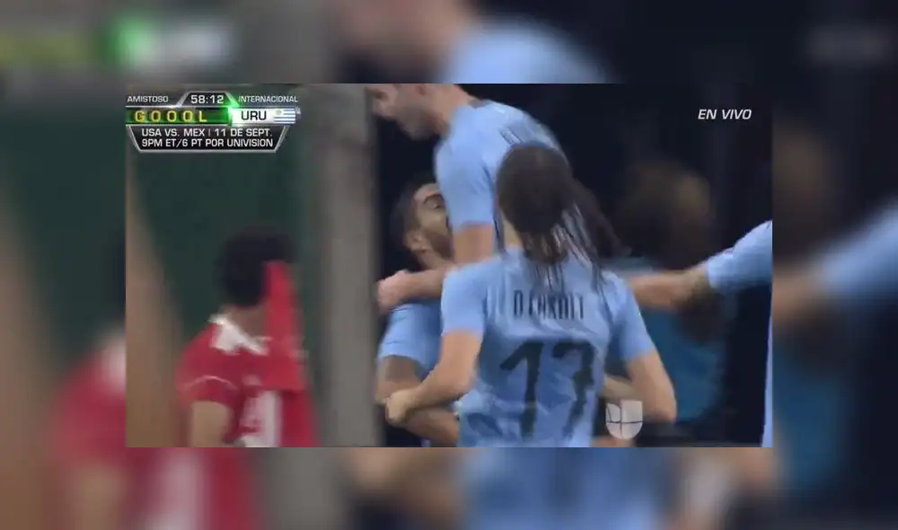 México vs Uruguay: sensacional pase de 'rabona' de Luis Suárez terminó en gol de Pereiro [VIDEO]