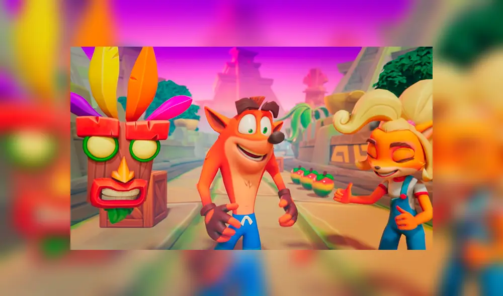 Crash Bandicoot on the Run ya permite el pre-registro para Android y iPhone. Foto: King. Crash Bandicoot on the Run ya permite el pre-registro para Android y iPhone. Foto: King.