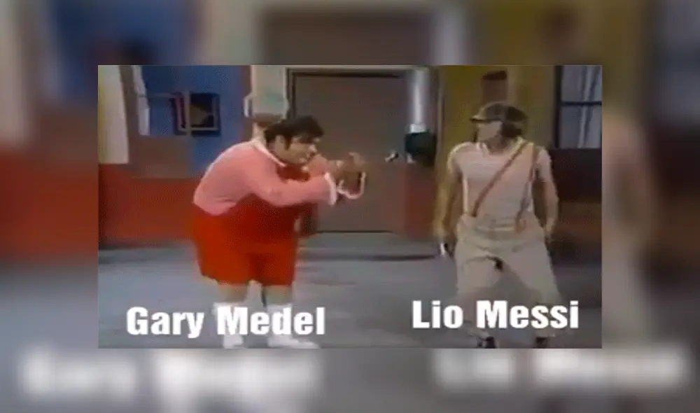 Altercado que tuvo Messi con Medel fue compararlo con capítulo inédito del Chavo del 8 [VIDEO]