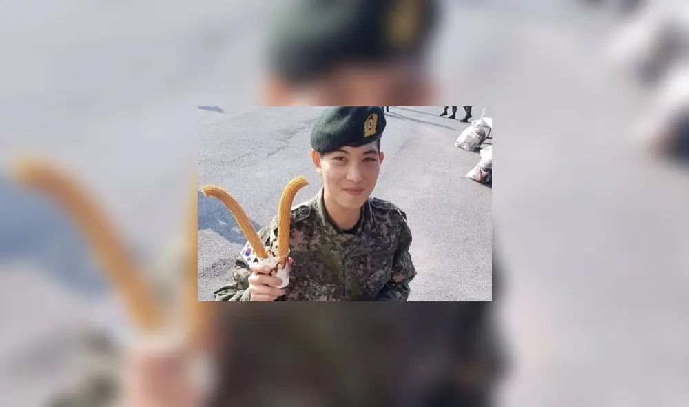 El cantante entró al ejército en julio del 2018. El cantante entró al ejército en julio del 2018.