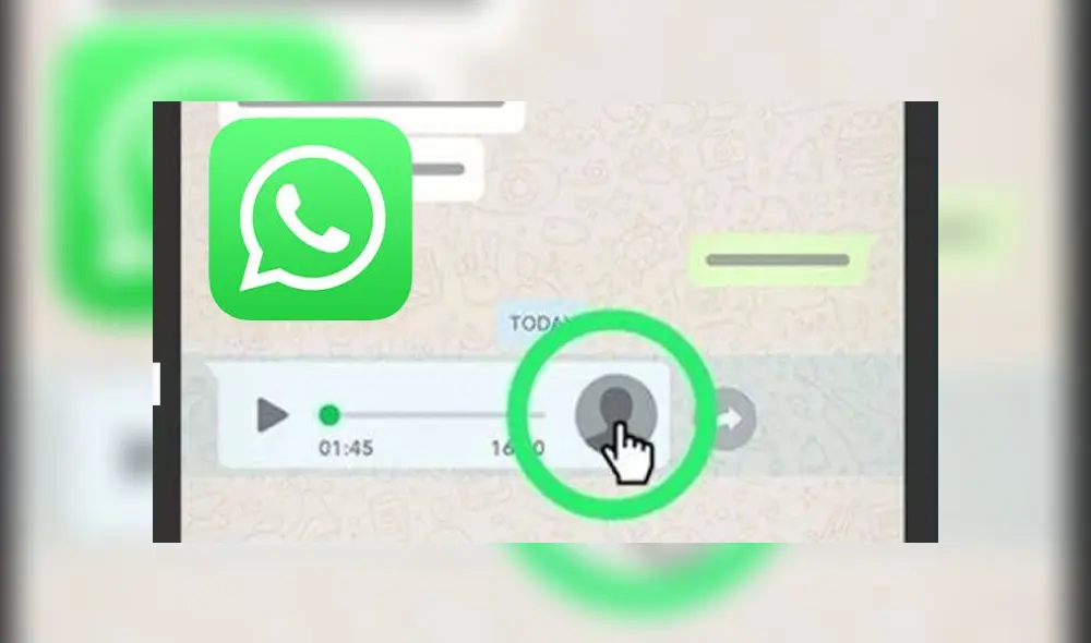 El truco de WhatsApp para acelerar los audios.