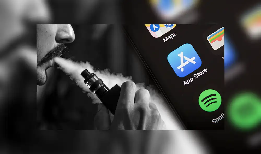 Apple prohíbe las aplicaciones relacionadas al vapeo en su plataforma.