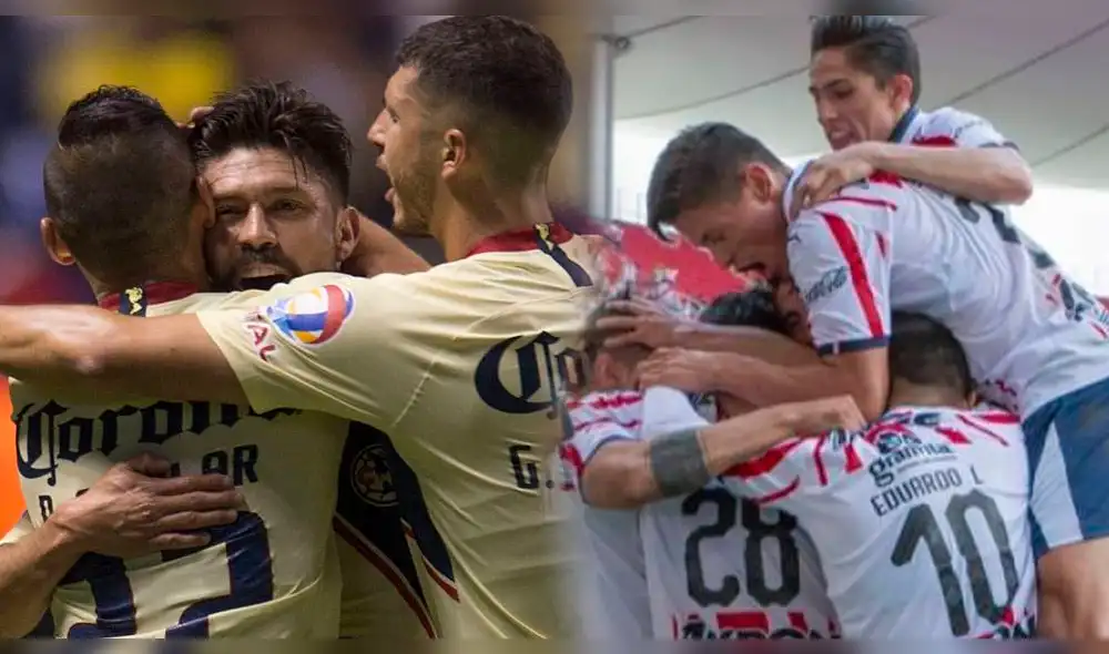 En un vibrante encuentro las Chivas y el América empataron a uno por el Clásico Nacional [RESUMEN]