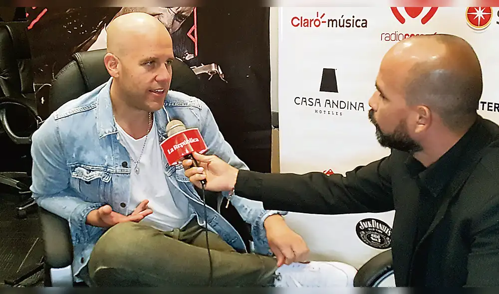 Música. Gian Marco ofreció una entrevista a La República.