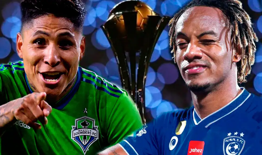 André Carrillo y Raúl Ruidíaz jugarán el Mundial de Clubes. Foto: composición Adolfo Quinteros/LR André Carrillo y Raúl Ruidíaz jugarán el Mundial de Clubes. Foto: composición Adolfo Quinteros/LR