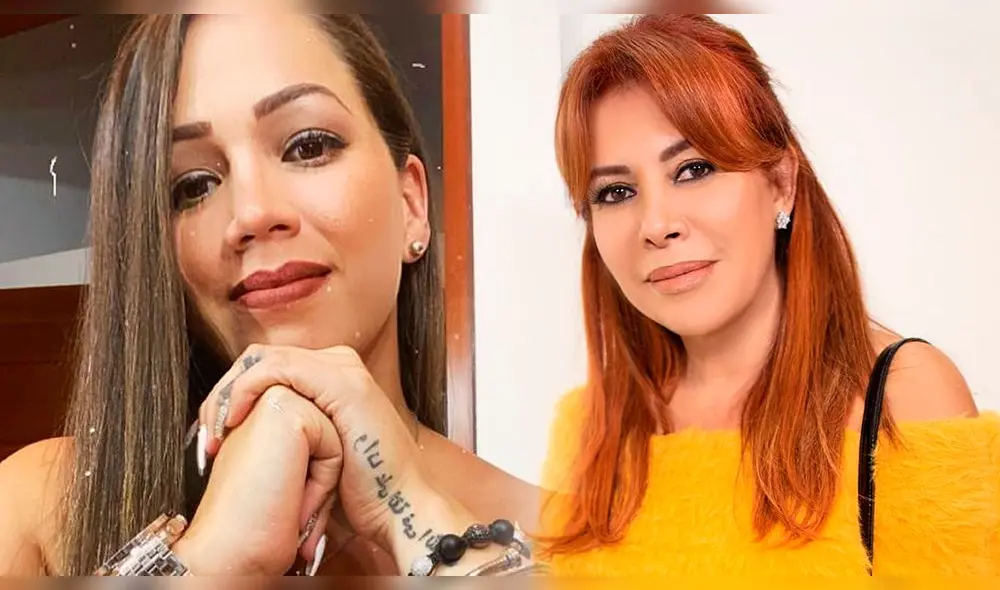Magaly Medina envía condolencias a Melissa Klug tras fallecimiento de su padre. Foto: Composición