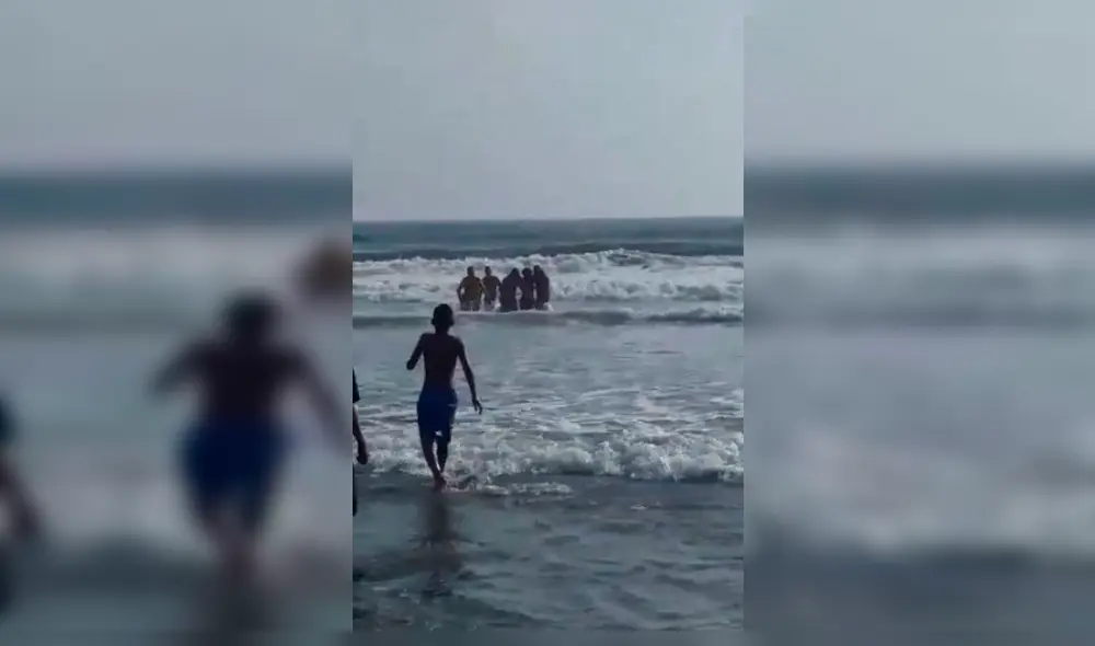 Lambayeque. El menor no había tomado las precauciones correspondientes y pensó que era como nadar en piscina.