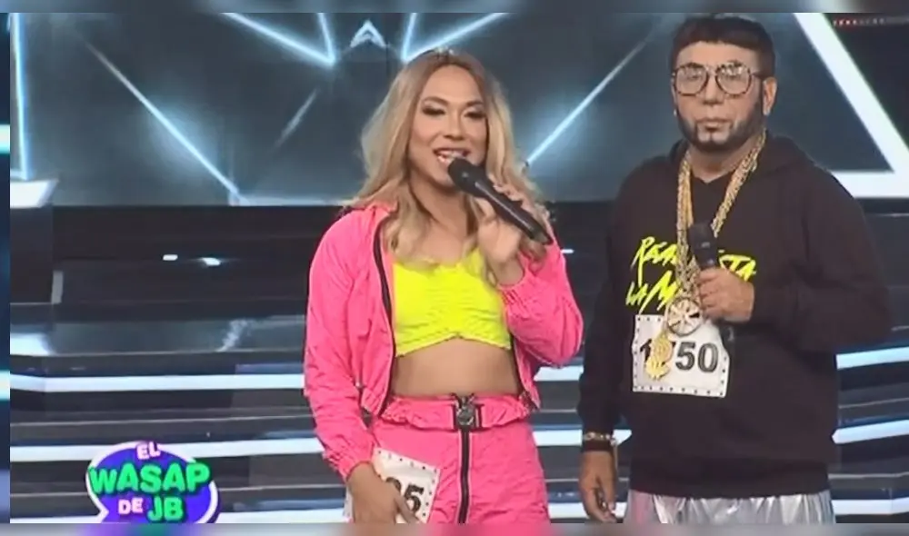 Dayanita coqueteó con Josimar durante programa “El wasap de jb” [VIDEO]