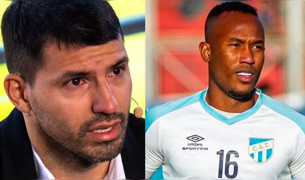 Sergio Agüero lamentó el fallecimiento de Andrés Balanta. Foto: composición LR/ AFP