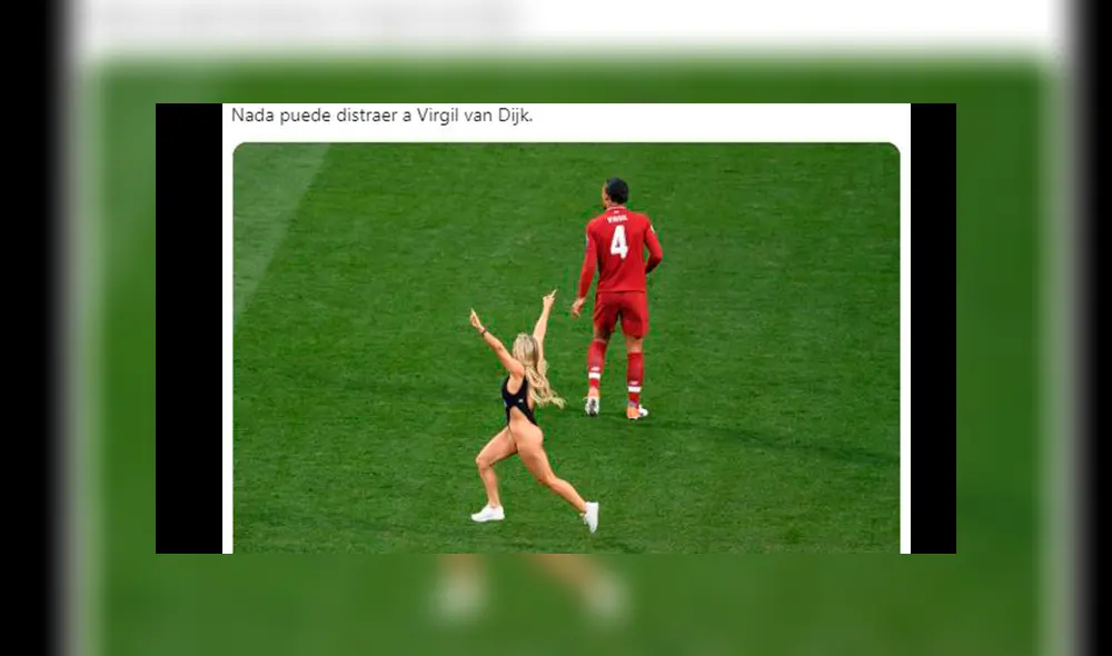 Interrupción de Kinsey Wolanski en la final de Champions League generó hilarantes memes