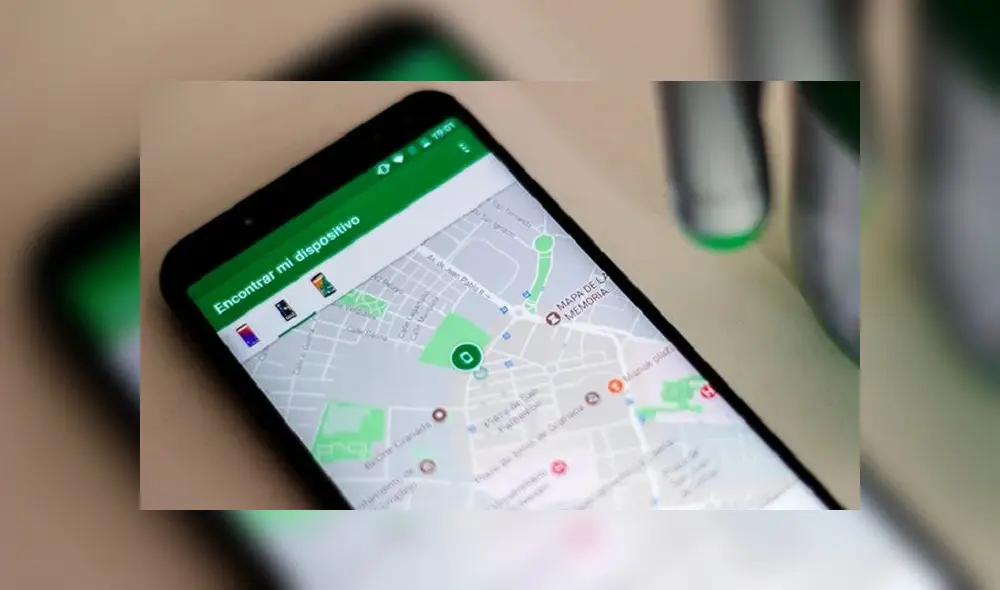 Localizar un teléfono Android perdido.