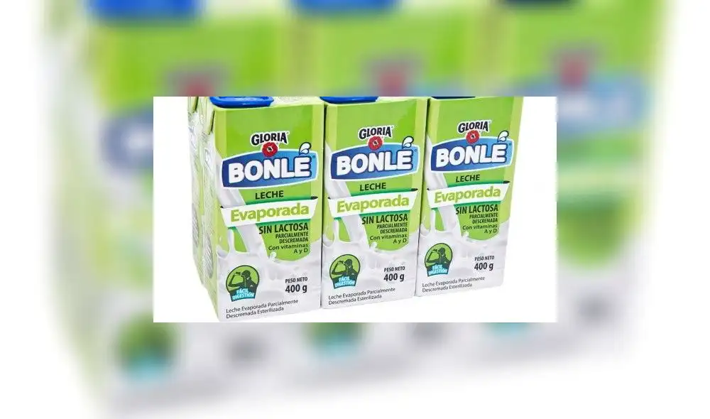 Sancionan a Gloria con S/ 51 mil por leche Bonlé